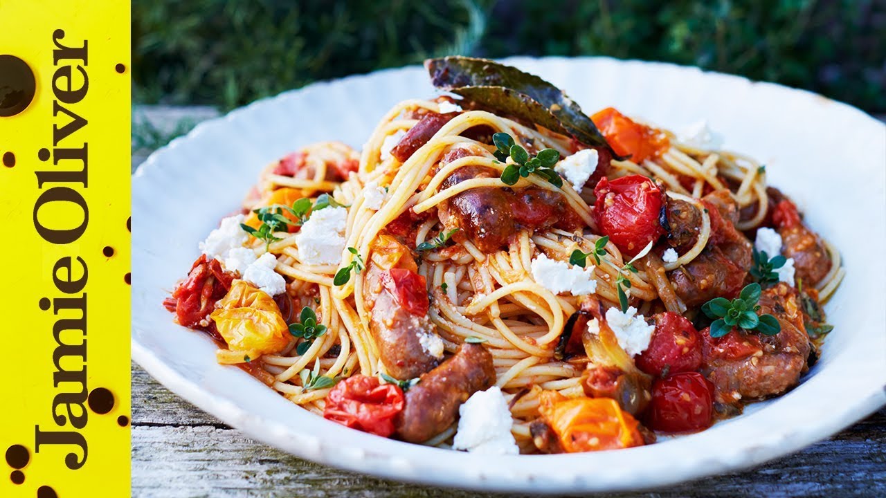 Summer Sausage Pasta  Jamie Oliver