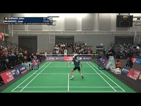 Match point - Julien Carraggi vs Joran Kweekel - MS, Final - Scottish Open 2024