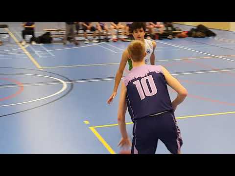 Amstel State MU18 vs BC Leiden MU18, 2e Ronde Bekertoernooi, 28 november 2021,   Q2