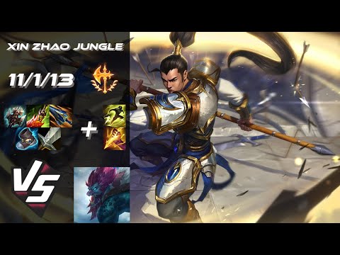 JUNGLE Xin Zhao vs Trundle - EU Challenger Patch 25.S2.3
