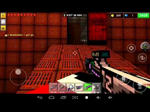 Pixel Gun Multiplayer No Armor fight!!!