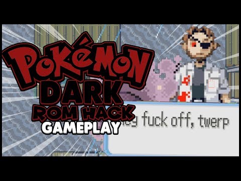 POKEMON DARK ROM HACK GAMEPLAY 2018