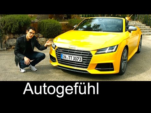 2015/2016 All-new Audi TTS Roadster test drive REVIEW - Autogefühl