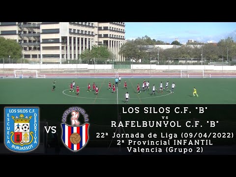 Jornada 22 - Liga INFANTIL 21/22 - Los Silos C.F. "B" - Rafelbunyol C.F. "B" - 09/04/2022