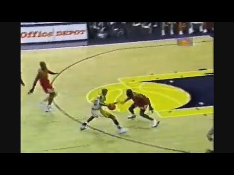 Reggie Miller Crossover On Jordan, 1997-98.