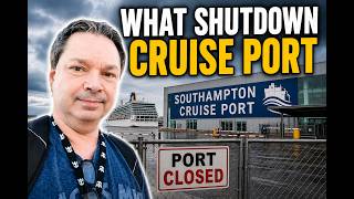 GAS LEAK WARNING SHUTS DOWN CRUISE PORT