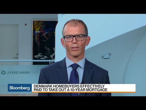 Denmark’s Jyske Bank Sets Negative-Rate Mortgage Milestone