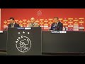 Persconferentie na Ajax - AZ | Eredivisie