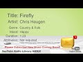 New Free Music 2018 Firefly Chris Haugen Country Folk Happy YouTube Audio Library BGM