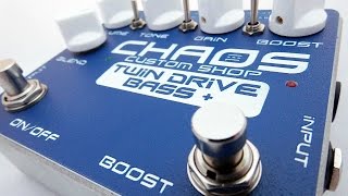 Video thumbnail for Chaos Twin Drive Bass+ by CHAOS CUSTOM SHOP