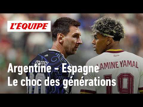 Argentine-Espagne : Messi contre Yamal, le roi contre l’héritier ?