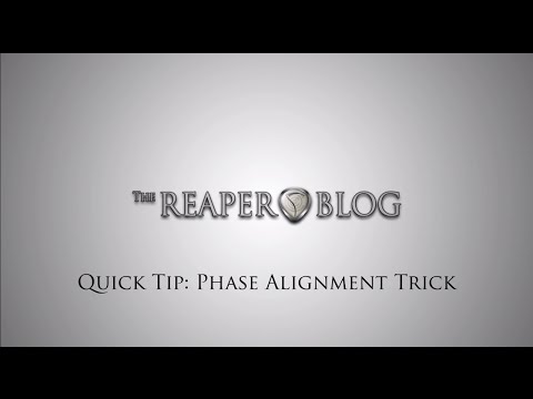 Quick TIp: Phase Alignment Trick [reaperblog.net]