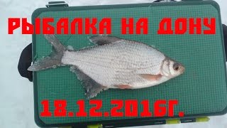 Ловля зимой рыбы на дону