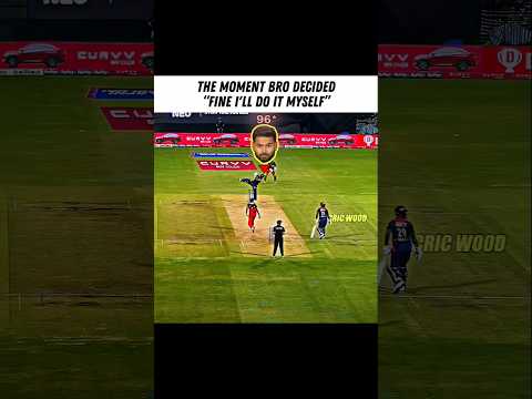 Bro Was Watching 💀 #shortsvideo #jiteshsharma #rcbvslsg #trending