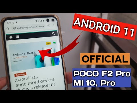 Android 11 On Poco F2 pro, MI 10, MI 10 Pro | MIUI 12 | Android 11 Beta 1 | list of eligible devices