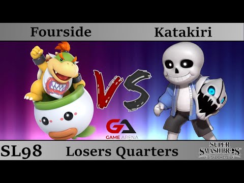SmashLAN'd 98 - Losers Quarters: Fourside (Bowser Jr.) vs Katakiri (Sans Mii Gunner)