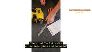 Review NATBEESY Cordless Rotary Hammer Drill for De-Walt 20V MAX Battery: Brushless 1 Inch SDS Hamme