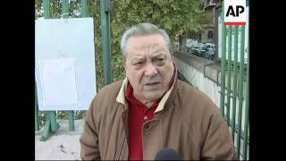 Heavy rain causes River Tiber to rise to worrying levels