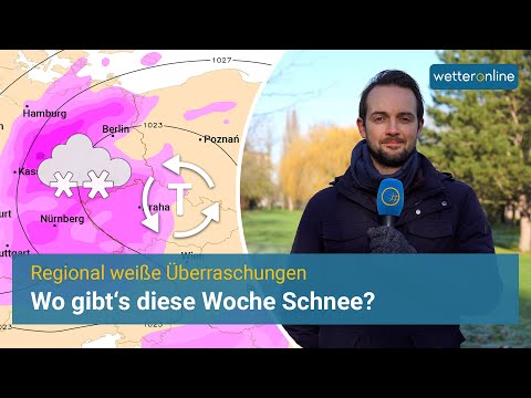 Wo gibt's diese Woche Schnee? ❄️