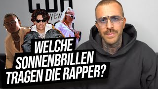 Welche Sonnenbrillen tragen die deutschen Rapper?