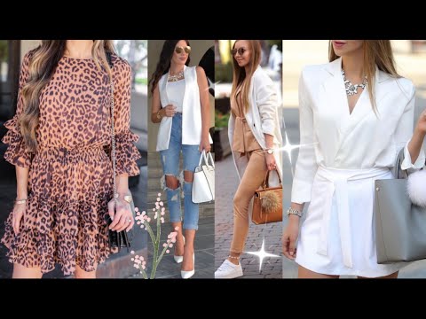 MODA 2022 MUJER OUTFITS PARA VERTE SIEMPRE ARREGLADA MODA MUJER 2022 LOOKS CON ESTILO TENDENCIAS 22