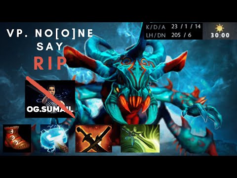 Dota 2 Immortal Game Play by VP.no[O]ne Weaver vs OG.Sumail LifeStealer