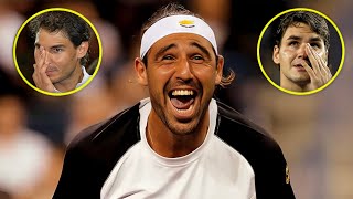 He *SCHOOLED* Prime Federer and Nadal | Tennis' Craziest SHOWMAN!