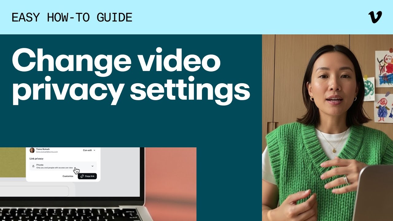 How to change a video's privacy settings on Vimeo