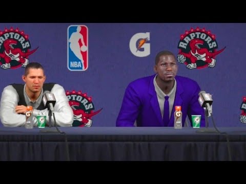 NBA 2K14 Next Gen MyGM Mode- Ep.2: Andre James Introduced As the New GM of Toronto Raptors (PS4)