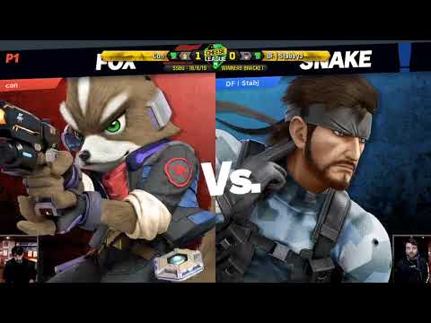 The Cheese League R8 - SSBU - Con (Fox) vs DF | StabbyJ (Snake)