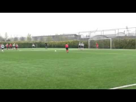 Djenahro Nunumete SC Heerenveen D1 vs SC Genemuiden D1