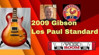Video thumbnail for Gibson 2009 Les Paul Standard Burst by Gene Thorpe's Little Red Rooster TV