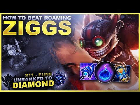 HOW TO OWN ROAMING MIDS AS ZIGGS! - Unranked to Diamond: EUNE Edition | League of Legends