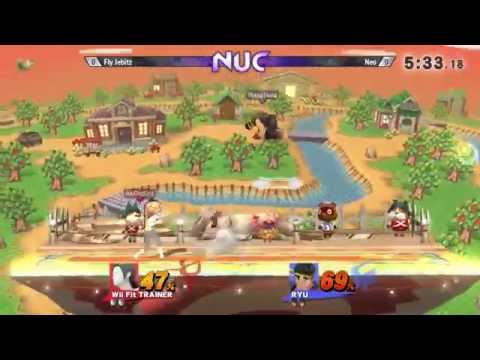 NUC16 - Fly Jebitz (Wii Fit) vs. Neo (Ryu) - Pools - SSB4