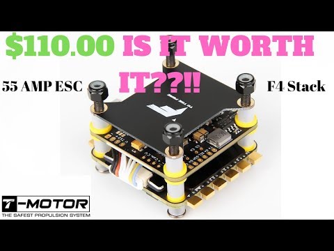 T-Motor F4 Stack With 55A ESC ~ 💲💰110 Dollars IS IT WORTH IT ??!! ~ Most Expensive Stack in FPV