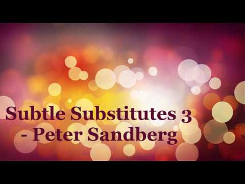 Subtle Substitutes 3 Peter Sandberg (Musica sin Copyright)