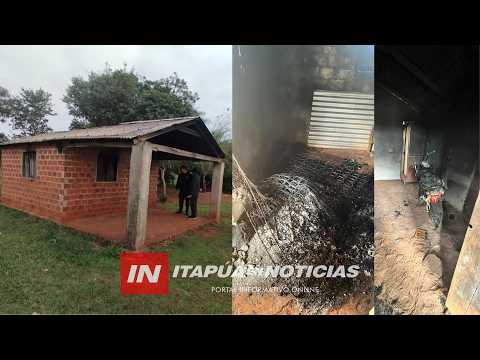 UNA VELA SOBRE UN EQUIPAJE HABRÍA PROVOCADO EL INCENDIO FATAL EN ALTO VERÁ