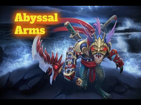 Dota 2 - Abyssal Arms Slark Set With Abyssal Blade and Sange & Yasha Cosmetics