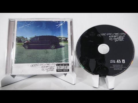 Kendrick Lamar - Good Kid M.A.A.D. City CD Unboxing
