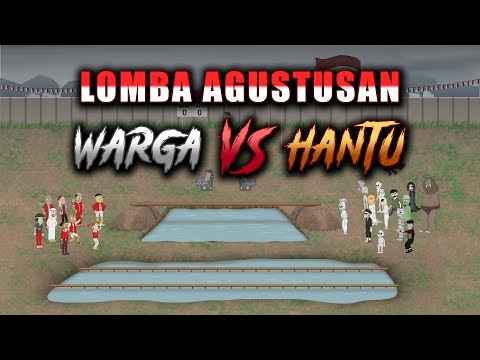 Lomba Agustusan 2022 Lucu - Manusia VS Hantu - WargaNet Life