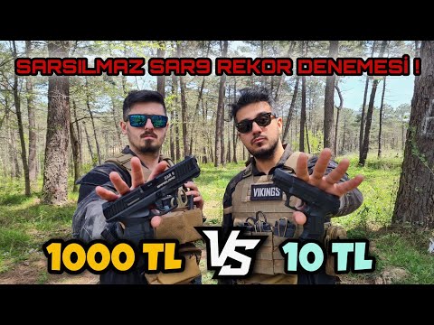 10 TL VS 1000 TL SARSILMAZ SAR 9 TABANCA İNCELEMESİ ! SAR 9 İLE REKOR DENEMESİ  !