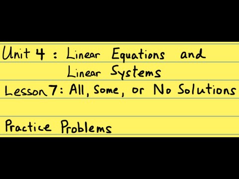 8th Grade Illustrative Mathematics: Gr. 8; U4; Lesson 7: Practice Problems