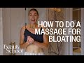 How To Banish Bloating Using This Easy Abdominal Massage Technique No 43