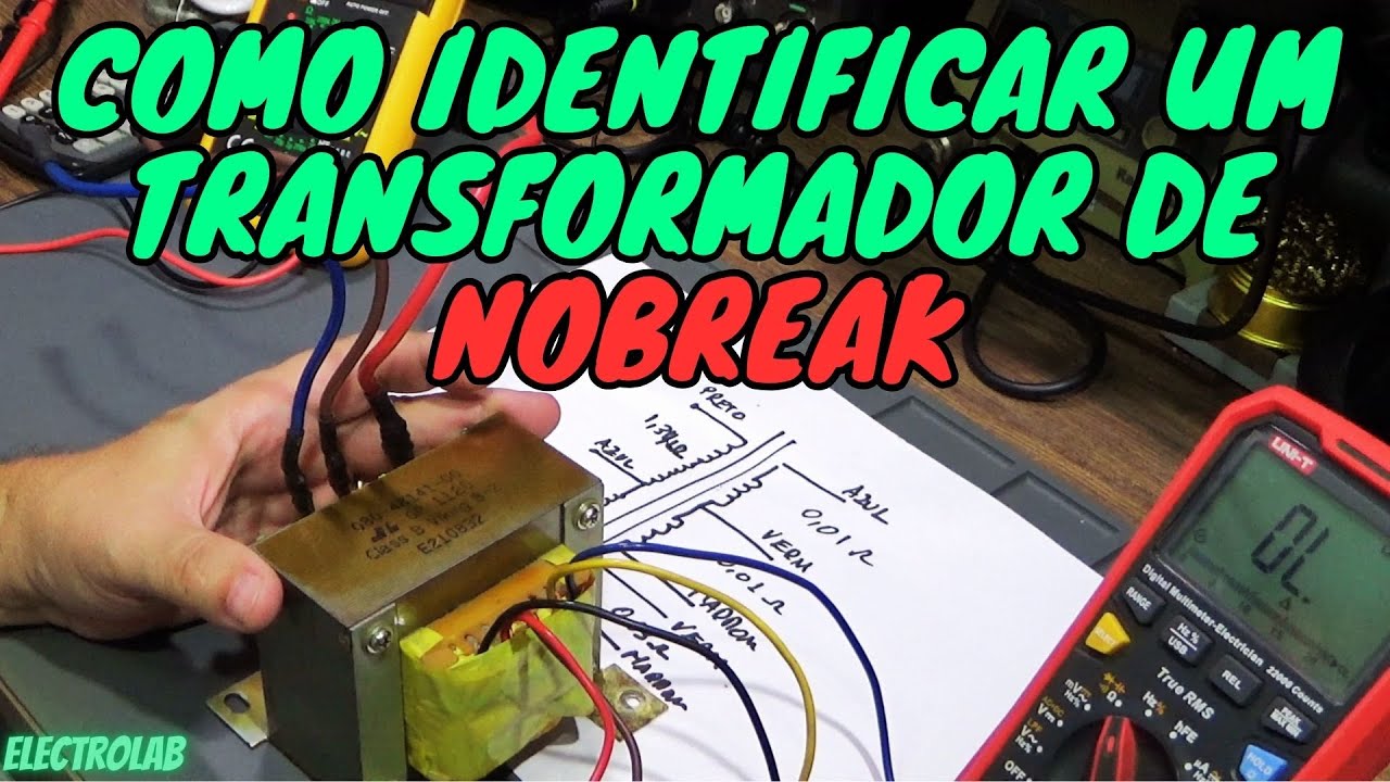 How to Identify the Wires of a UPS Transformer with a Multimeter – Step by Step