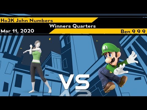 [Smash Ultimate] Xeno204 (W.Quarters) - Ho3K John Numbers vs Benn 9 9 9