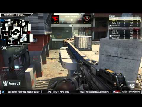 Faze vs Rise Nation  Game 4   LR1   AW Proleague Season 1 Championship