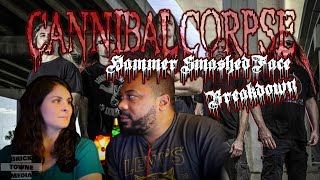 Christians react to Cannibal CORPSE Hammer Smashed Face!!!