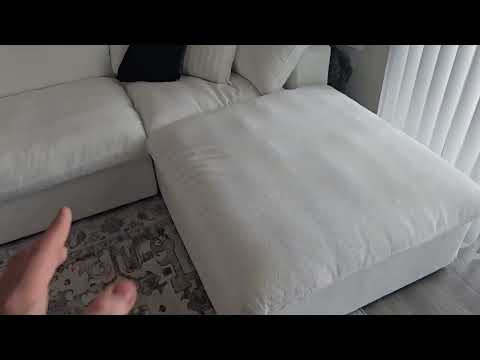 WJShome Cloud Modular Sectional Sofa Couch, Minimalist Wide Deep Seat Convertible Couches Review