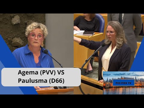 Agema (PVV) VS Paulusma (D66): "Van WELKE planeet komt u? WHO verdrag wordt er straks DOORGEDRUKT!"