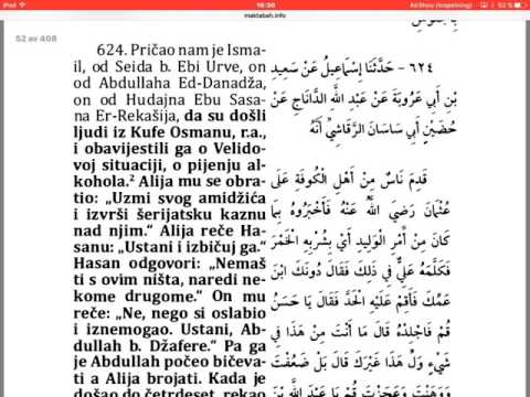 Musned Imama Ahmeda, hadisi od Alije r.a. - 35 dio